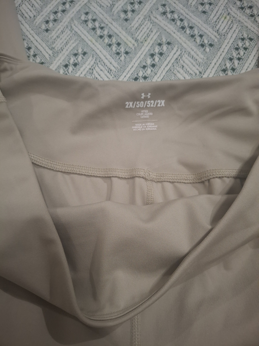 Under Armour Womer 2X Performance Pants — Tan